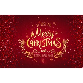 REIDFERR Merry Christmas Flag 3x5 Outdoor Double Sided - Merry Christmas and Happy New Year Flags Vivid Color Polyester Holiday Flag With Brass Grommets for Indoor Outdoor Decoration (Christmas Flag Seven)