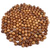 BronaGrand 200pcs 12mm Wood Round Bead Natural Wood Spacer Beads