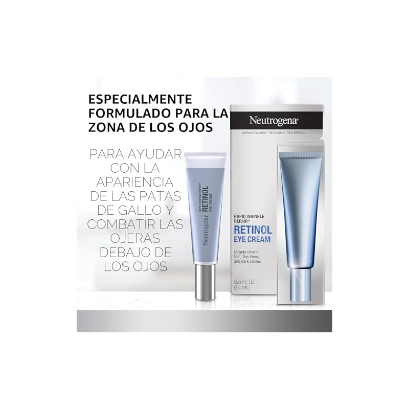 Corrección Rápida Arrugas Ojos Neutrogena Onzas Crema