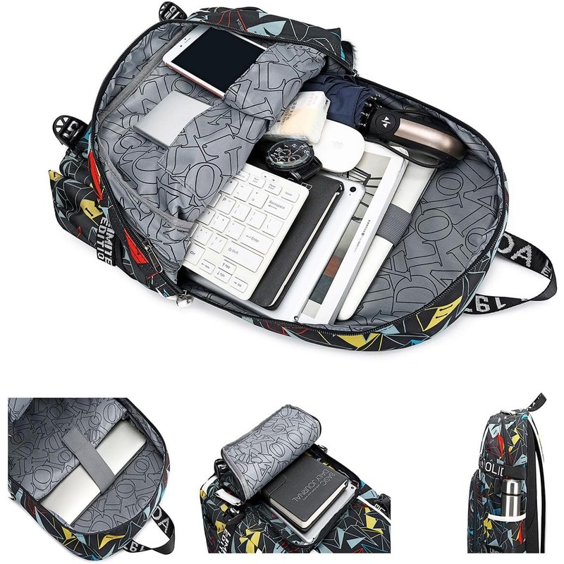 Ansigeren No. 30 Basketball Player Multifunctional Backpacks Sports Fan Bookbag