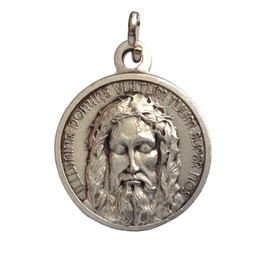 THE HOLY FACE SHROUD OF CHRIST MEDAL - REAL ITALIAN MASTERPIECE - " THE ORIGINAL ONE " - 100% MADE IN ITALY
