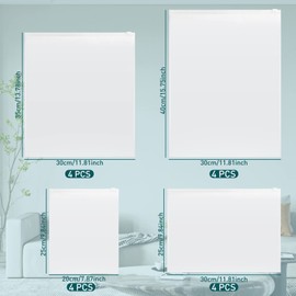 16 Pcs Resealable Ziplock Bags, Travel Storage Bags, Hospital Bag Organiser Pouches, Ziplock Bags for Clothes, Reusable Space Saver Bags for Clothes, Shoes, Travel Essentials, Toiletries, Cosmetics