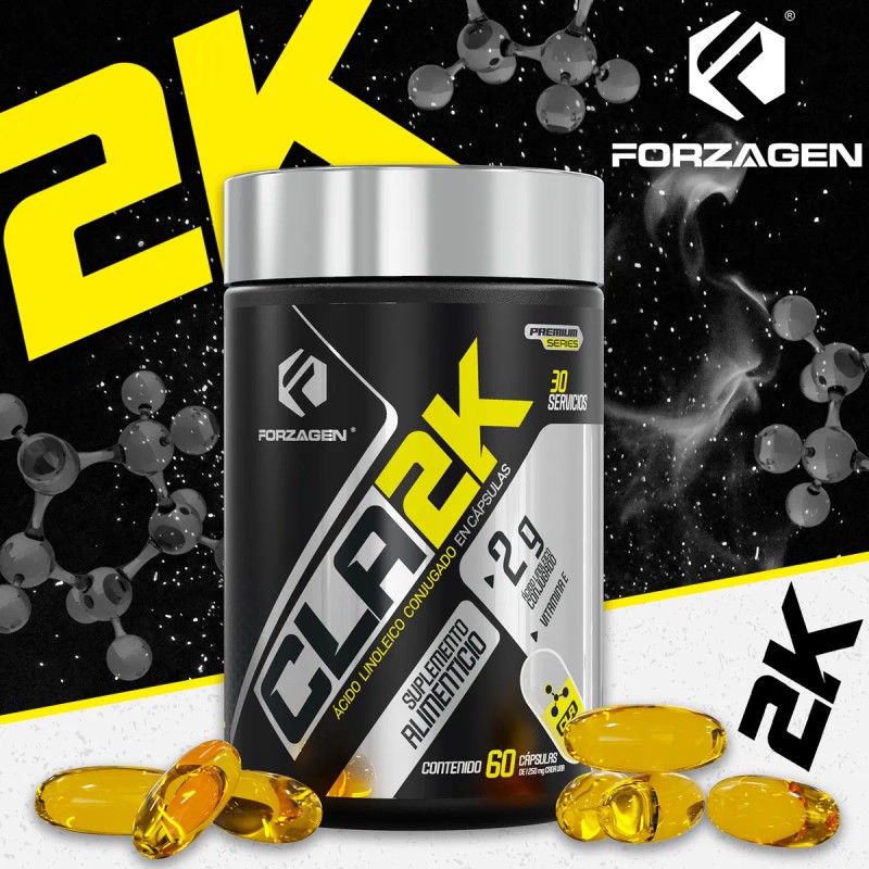 Forzagen Cla-2k 60 Caps Blandas | Con Vitamina E Sabor