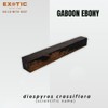 Gaboon Ebony Turning Blanks 1 x 1 x 18"