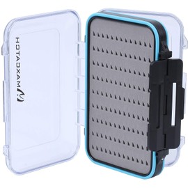 MAXIMUMCATCH Maxcatch Two-Sided Waterproof Fly Box Easy Grip Foam Jig Fly Fishing Box Multiple Sizes