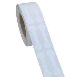 Hybsk 1,000pcs Jewelry Price Tags Merchandise Barbell Price Stickers Jewelry Size Identify Labels (Glossy Paper)