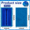 3 Pack Hand-Held Pool Scrub Brush Pool Cleaning Sponge Scrubber
