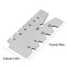 30 Degree Thread Gauge, Stainless Steel Screw Thread Gauge, Measuring