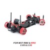 RC Car Chassis Plate Narrow Vertical High Traction Carbon Fiber