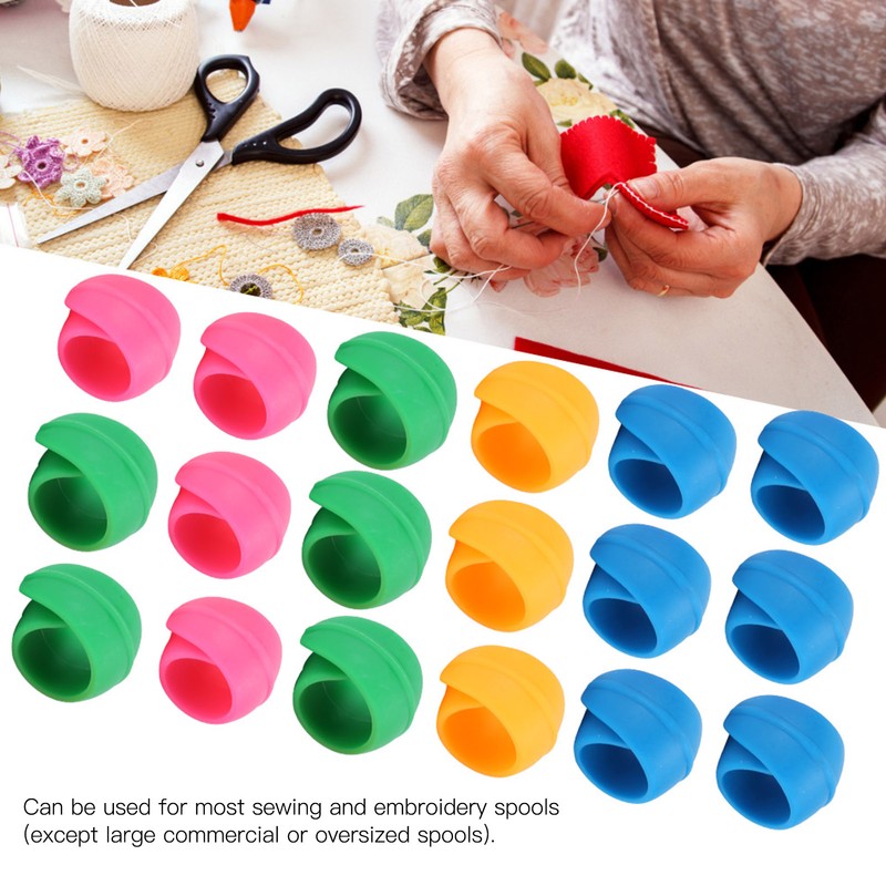 100Pcs Bobbin Holder Clip Thread Buddies Clamps Spool Organizer Sewing