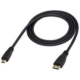 zdyCGTime Micro hdmi Socket Male to Mini hdmi Male Converter,high Speed Micro hdmi Cable 4k,Compatible with Digital Cameras, Tablet,Monitors,and Other Devices.(1m) (C/D)