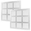 Vent Systems 2' x 2' ft Pack of 2 Plastic