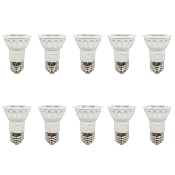 Anyray 10-LED Bulbs 5W Universal Replacement Bulb for Hoods 75 Watt Standard 75W E27