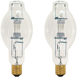MP400/U/MOG | Metal Halide HID Light Bulb | 400W EX39 Base BT37 ANSI Code M135/M155 | High Output HID Light | 4000K Cool White & Clear Finish | 18000 Life Hours | 2 Pack by GoodBulb