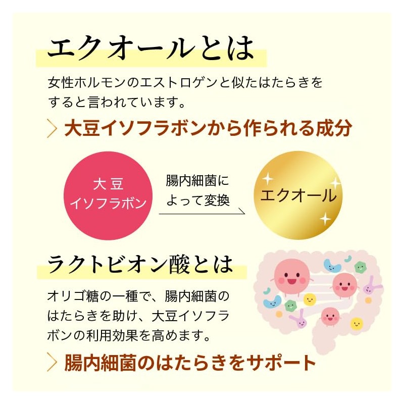 大豆 サプリ エクオール 大豆イソフラボン【 公式 】 渡邊薬品 サプリメント