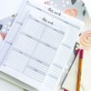 321Done Weekly Checklist Notepad - 50 Sheets (5.5" x 8.5")