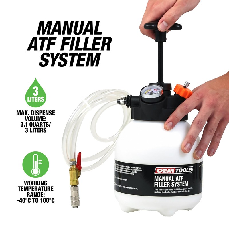 OEMTOOLS 24441 Transmission Fluid Pump, Manual Transmission Fluid Transfer Pump,