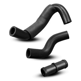 Heater Hose Connector Kit Fit for Nissan 370Z 2009-2017, Infiniti EX37 FX37 G37 M35h M37 EX35 FX35 G25 G35 370Z Q70 Q70L Q50 QX50 QX70 Q40 Q60, Replace 92417-JK20A 92401-JK20A 92402-JK20A