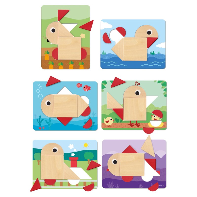 Goula - First Shapes - Educational Board Game for Children