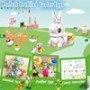 Ambdes 12 PCS Prefilled Easter Eggs with Bunny Building Toys,