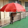 VANROUG Parasol Holder Patio Umbrella Stand Mount Umbrella Stand Bench