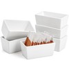Elsjoy Set of 6 Ceramic Sugar Packet Holders, 5 Oz