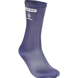 Cressi Unisex Elastic Water Socks - Antivescic for Snorkeling Pool, Blue, S-M UK