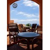 3D Wind Chime Stainless Steel with Witch Motif for Hanging