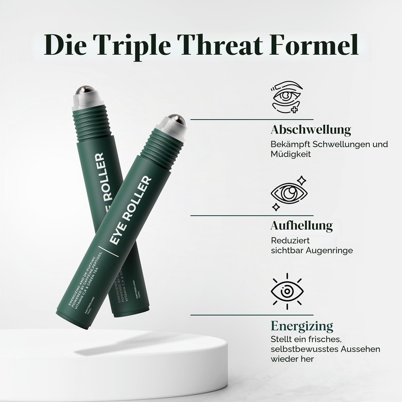 Wolf Project Under Eye Roller with Caffeine, Vitamin C and