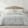 Quataly Light Grey Twin/Twin XL Comforter Set - 2 Pieces