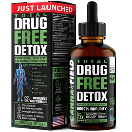Body Cleanse Liquid Detox Drops, Liver, Gut Cleanse Detox & Repair with Milk Thistle, Premium Detox Supplement, 5-Days Detox