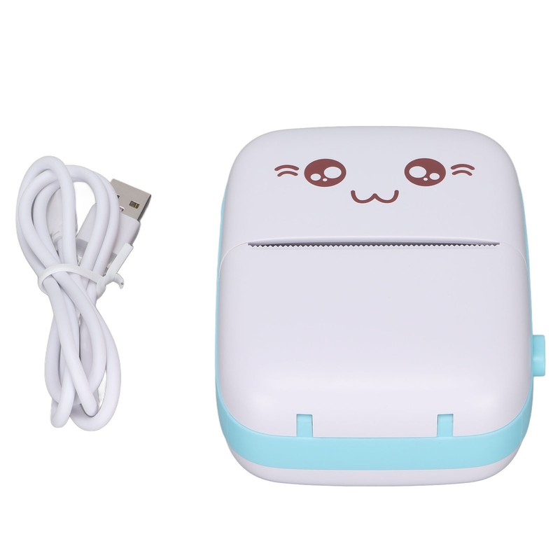 Mini Printer Portable Text Picture Memo Shopping List Label Inkless