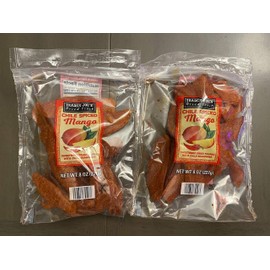 Trader Joe's Dried Chile Spiced Mango, 2 - 8 Oz Bags