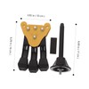Levemolo Folding Clarinet Stand Portable Tripod Instrument Support for Clarinet