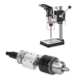 Fafeicy Table Drill Unpowered Spindle Assembly Kit B16 Drill Chuck+ M10 Sleeve DIY Woodworking Lathe Cutting Grinding Accessory