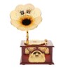 Corkwaw Gramophone music box, classical trumpet gramophone cosmetic box and