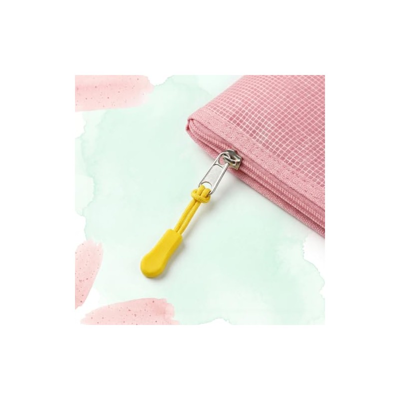 OPLCFO 210 Pcs Zipper Pull Replacement, 30 Colors Zipper Tags