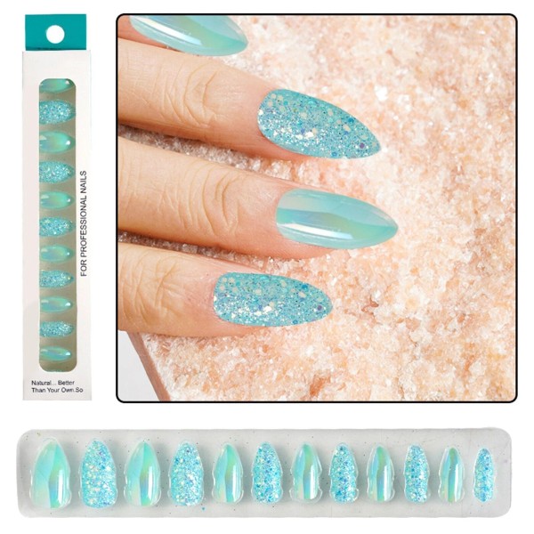 Unbranded Fake Nails Reusable Stick On Nails Press on Full