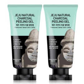 Jeju Nature’s Charcoal Peeling Gel 120g x 2 / 제주 자연의 차콜 필링젤 120g x 2개
