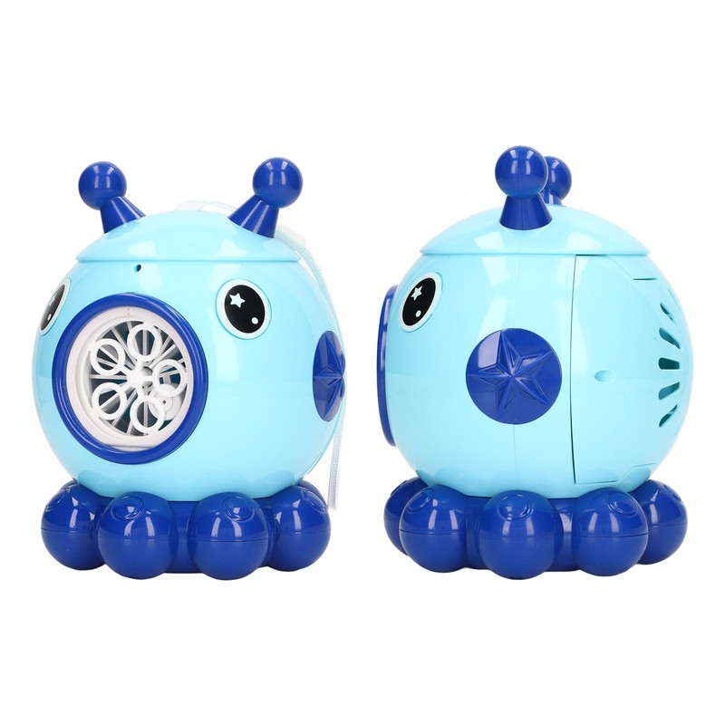 Bubble Machine Cartoon Automatic Bubble Light Music Five Hole Bubble