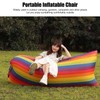 Inflatable Sofa Tear Resistance Portable Inflatable Lounger Couch Inflatable Chair