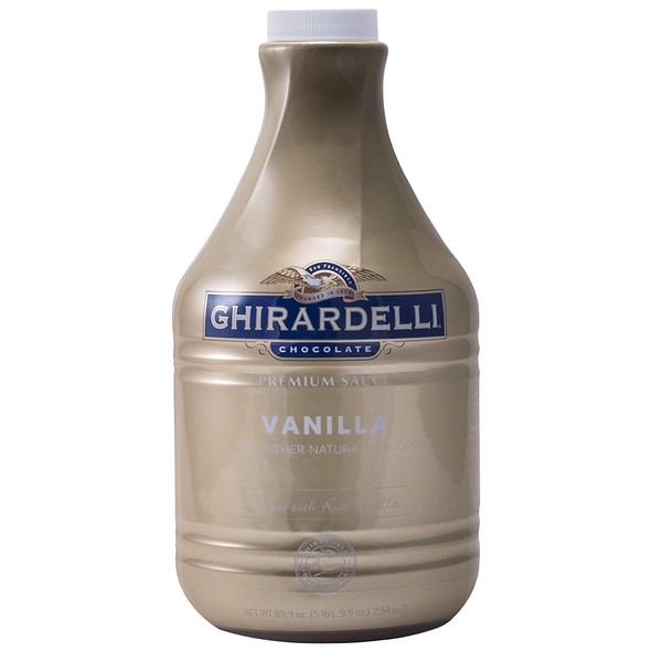 Ghirardelli Vanilla Sauce, 87.3 Ounce Bottle