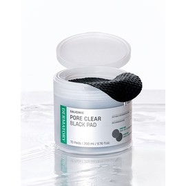 Dermatory [더마토리] 살리시닉 포어 클리어 블랙 패드 70매 [Dermatory] Salicylic Pore Clear Black Pad 70 Sheets