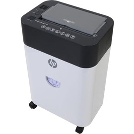 HP - Paper Shredder Micro Cut, 100-Sheet Auto Feed, Shreds Credit Cards & Staples, Heavy Duty Paper Shredder for Home Use with 4.5 Gallon Basket