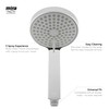 Mira Showers Citrus 2.1957.001 5 Jet Shower Head 110mm Chrome