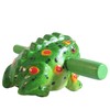 ART-CRAFT Musical Instrument Ratchet Sound Frog Wood Green S 9