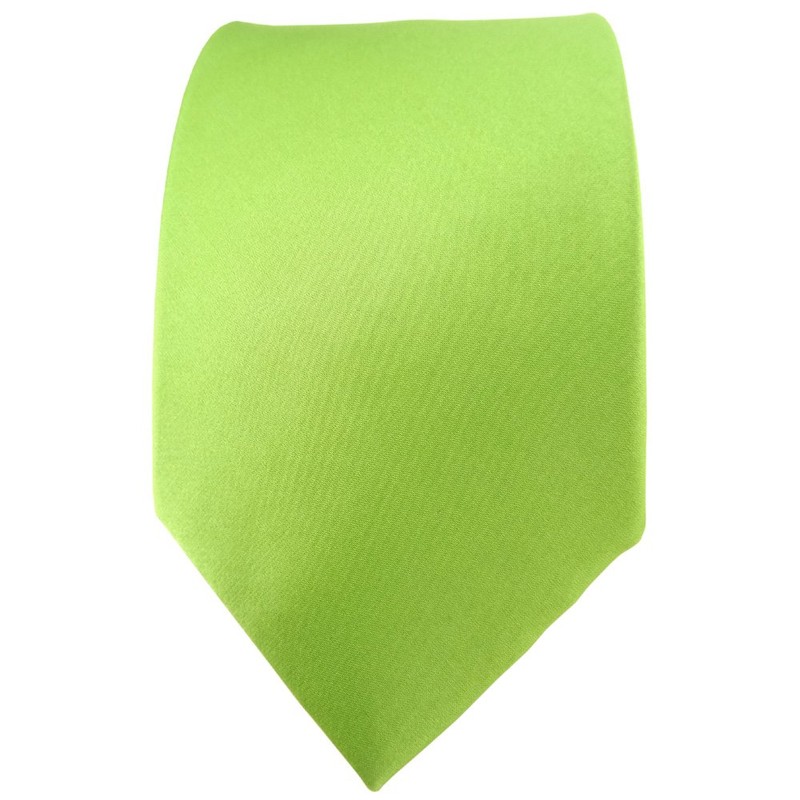 TigerTie Satin Silk Tie in Various Colours Plain - 100%