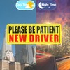 JUSTTOP New Driver Magnet for Car, Please Be Patient Student