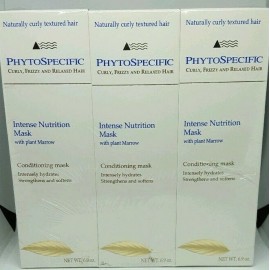 PhytoSpecific Intense Nutrition Mask Conditioning Mask 6.9oz each (LOT OF 3)