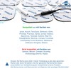 16 Electrodes / Pads, mixed set of different sizes. Fits